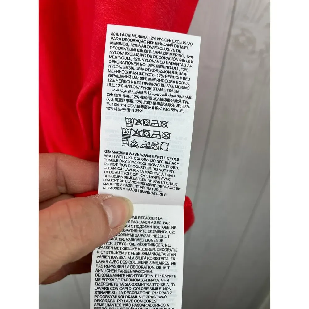 Smartwool Womens Merino Short Sleeve Tee Plus 3X Carnival Red NWT SW016918 - Picture 8 of 8